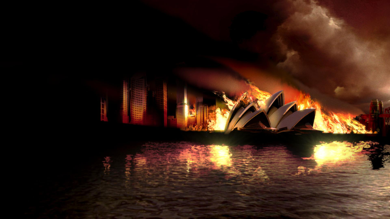 Illustration for article titled The Shattered World Of 2050 Glows With Unearthly Beauty